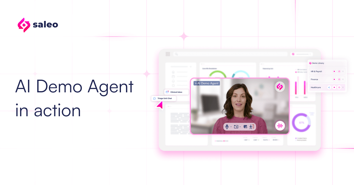 Conversational Demos in Action: A walkthrough of Saleo’s AI Demo Agent
