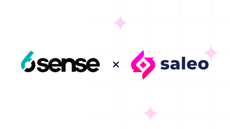 6sense x Saleo