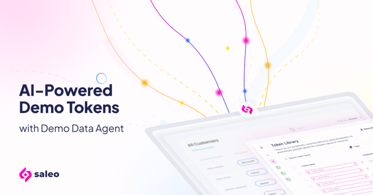 Image saying AI-Powered demo tokens with demo data agent