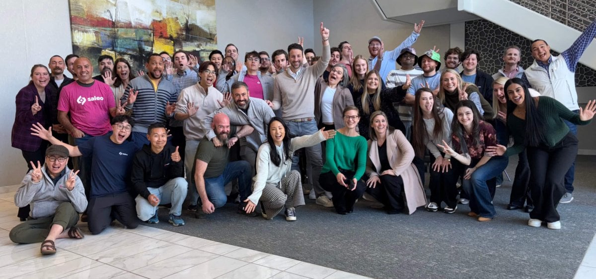 Saleo Team 2025 fun photo